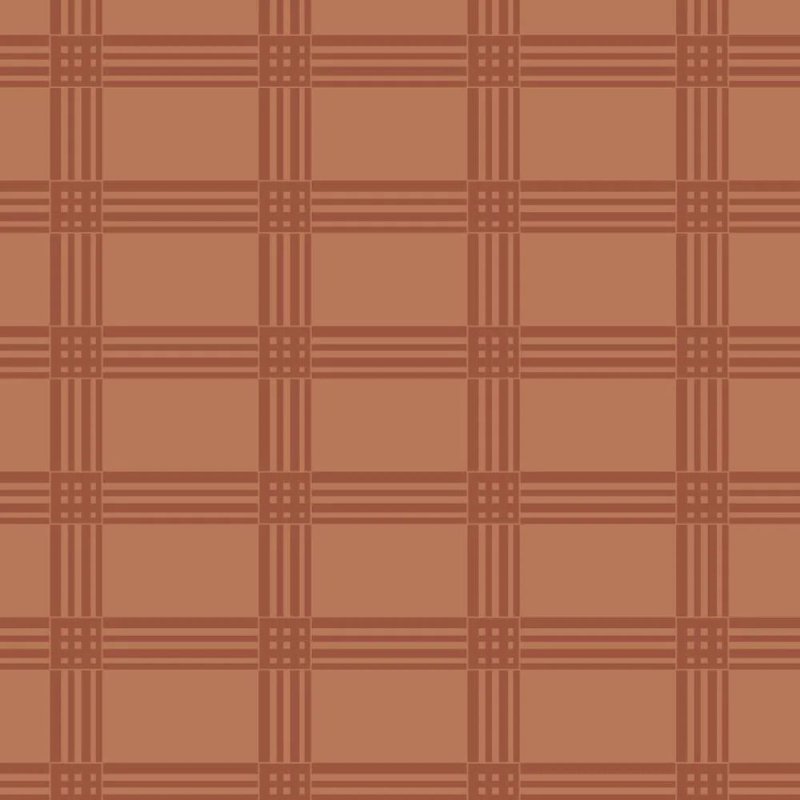 Papel de Parede Adesivo Xadrez Geométrico marrom 885648372 - Papel na Parede
