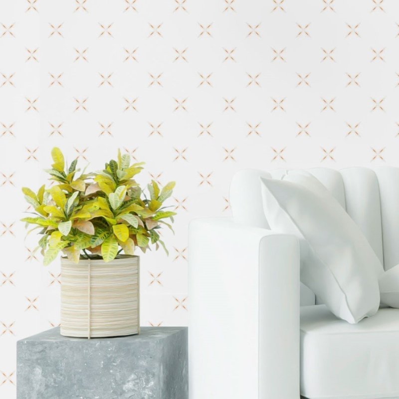 Papel de Parede Adesivo Xadrez Minimalista N019039 - Papel na Parede