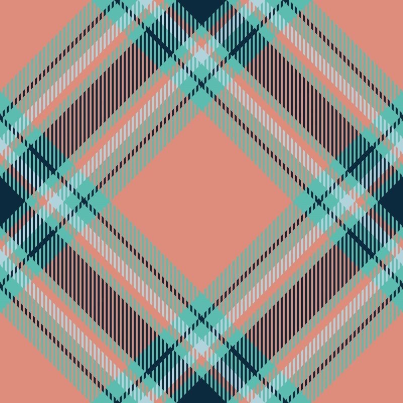 Papel de Parede Adesivo Xadrez rosa e azul N03078 - Papel na Parede