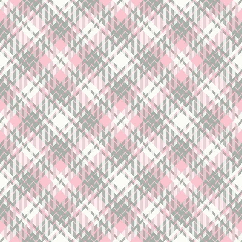 Papel de Parede Adesivo Xadrez Rosa N010191 - Papel na Parede
