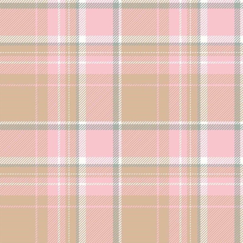 Papel de Parede Adesivo Xadrez Rosa N201651 - Papel na Parede