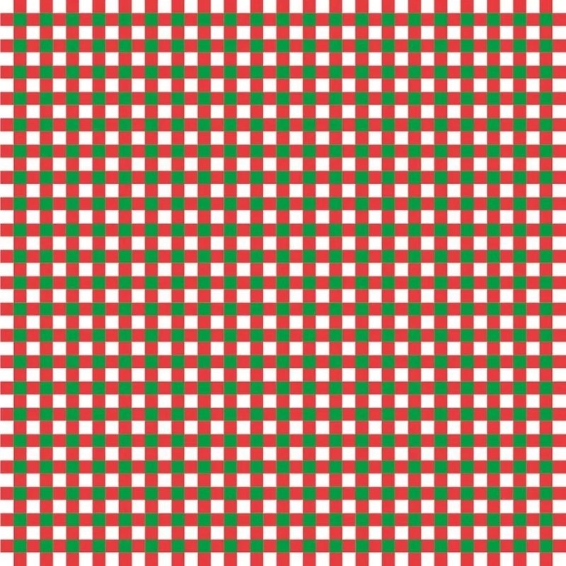 Papel de Parede Adesivo Xadrez Vermelho Verde 864702613 - Papel na Parede