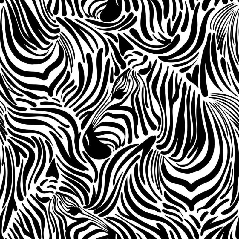 Papel de Parede Adesivo zebra 303308312 - Papel na Parede