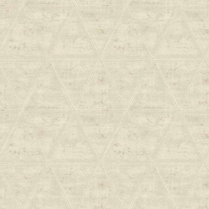 Papel de Parede Artístico Geométrico Rústico Texturizado Triangulo Alhambra VC1702 - Papel na Parede