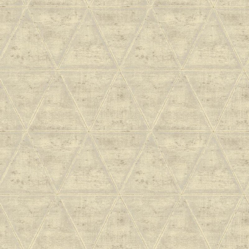 Papel de Parede Artístico Geométrico Rústico Texturizado Triangulo Alhambra VC1703 - Papel na Parede