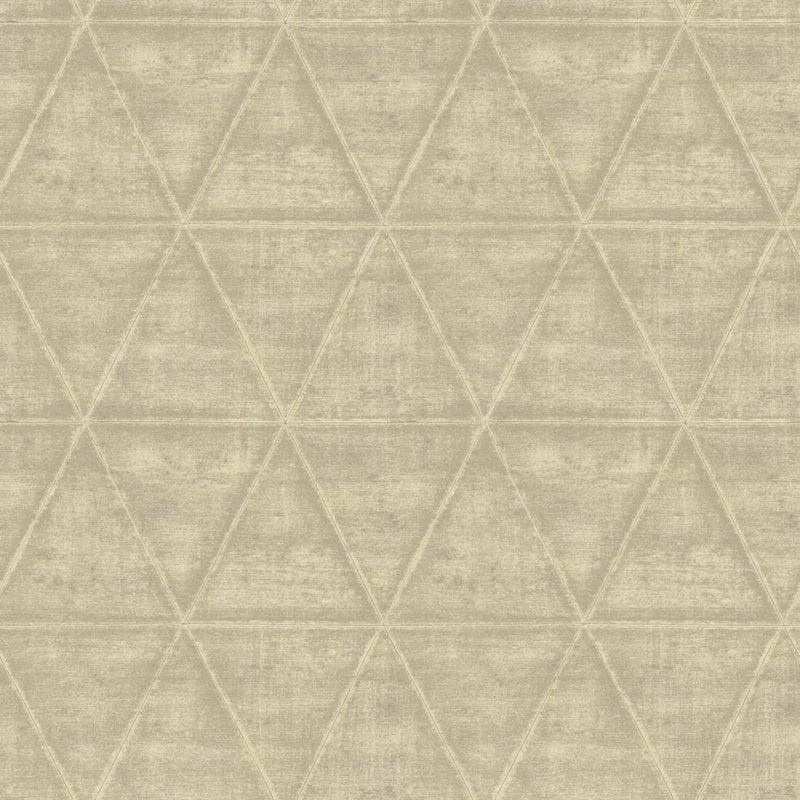 Papel de Parede Artístico Geométrico Rústico Texturizado Triangulo Sombreado Alhambra VC1704 - Papel na Parede