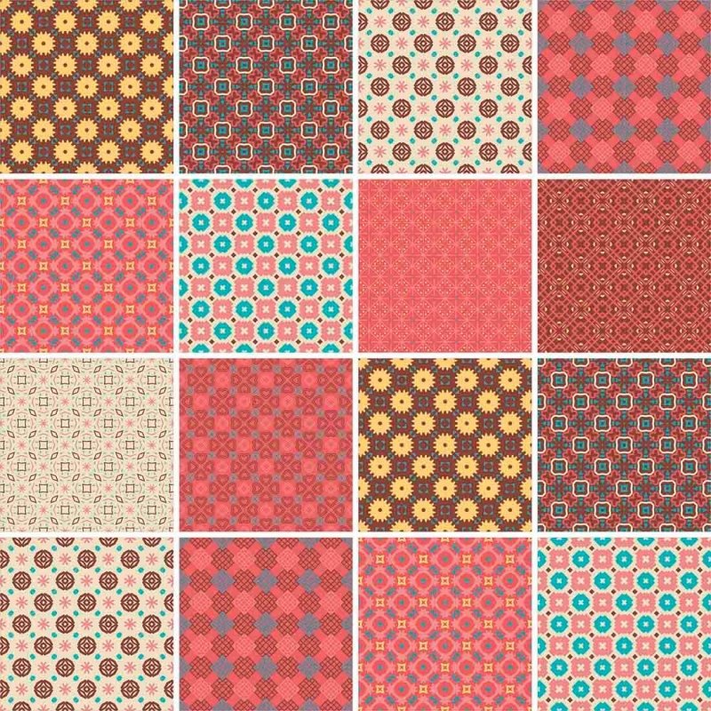 Papel de Parede Autocolante Azulejo Abstrato 376598464 - Papel na Parede