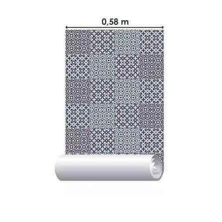 Papel de Parede Azulejo Abstrato 284805326 - Papel na Parede