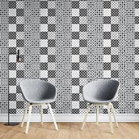 Papel de Parede Azulejo Estrelas 285769721 - Papel na Parede