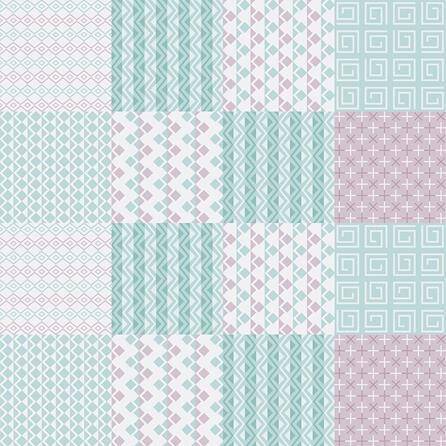 Papel de Parede Azulejo Geometrico 28496517 - Papel na Parede