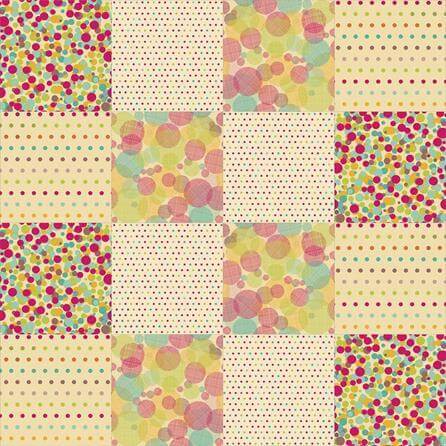 Papel de Parede Azulejo Poá 289188500 - Papel na Parede