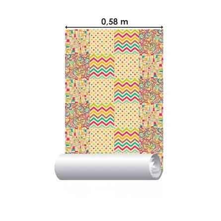 Papel de Parede Azulejo Poá 289188515 - Papel na Parede