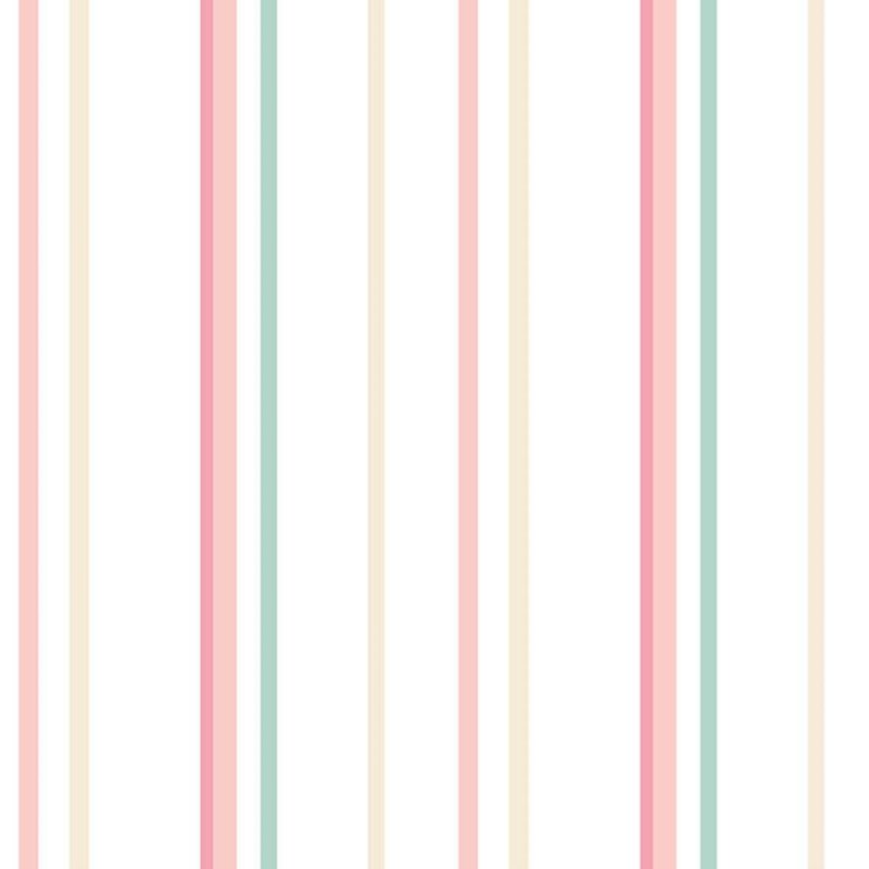 Papel de Parede Bobinex Renascer Listrado Tons Pastéis 6222 - Papel na Parede