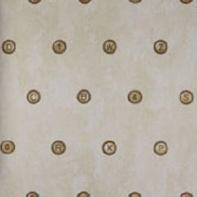Papel de Parede Bolhas Letras Steampunk G56232 - Papel na Parede