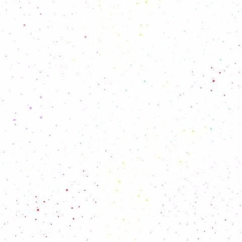 Papel De Parede Brincar Bobinex Poá Pingos de Tinta - 3608 - Papel na Parede