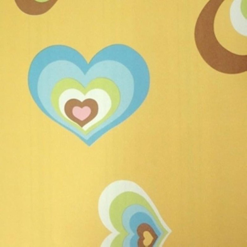 Papel de Parede Corações Kawayi 312202 - Papel na Parede