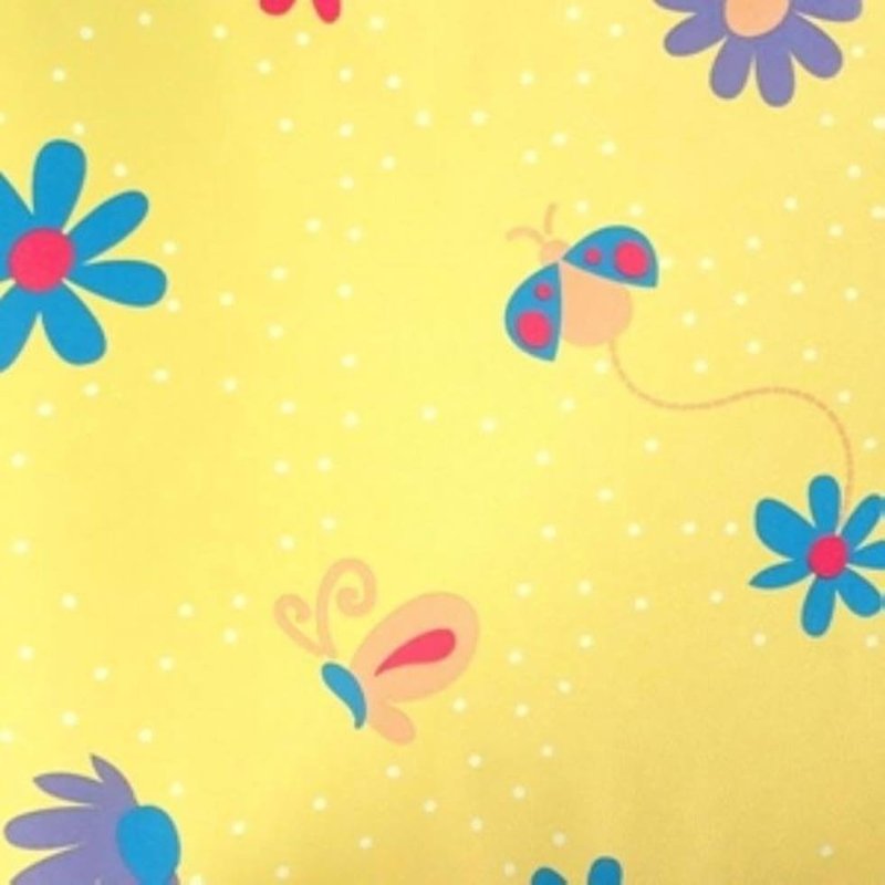 Papel de Parede Floral Amarelo Kawayi 312801 - Papel na Parede