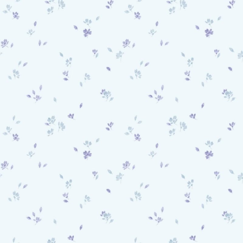 Papel de Parede Floral Azul Your Dream 170304 - Papel na Parede