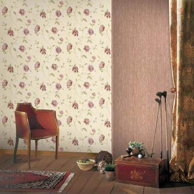 Papel de Parede Floral Corte Antica CA8202 - Papel na Parede