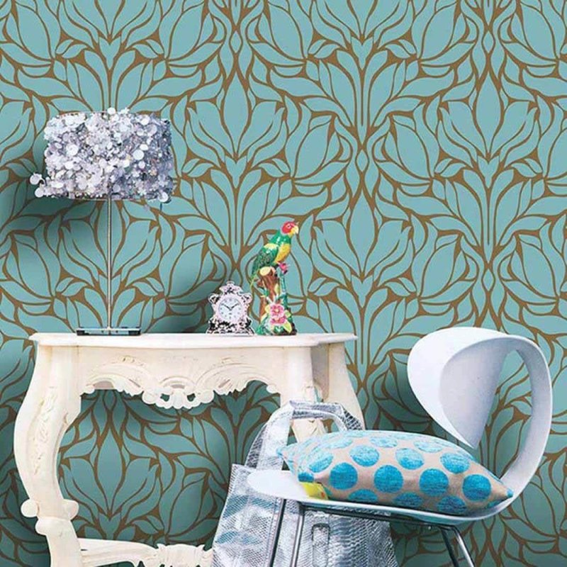 Papel de Parede Floral Diamond CA-130204 - Papel na Parede