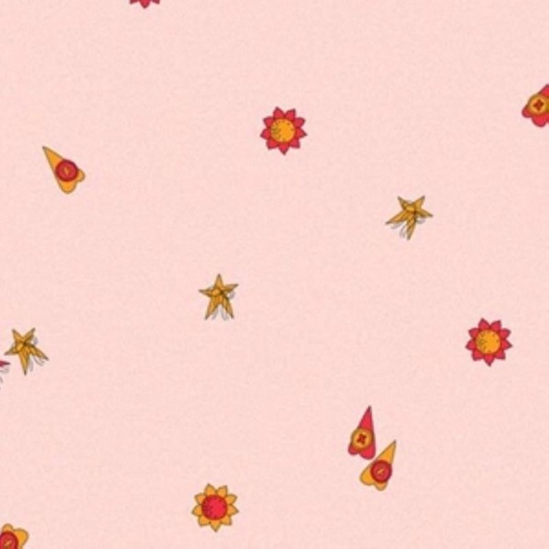 Papel de Parede Floral Estrela Kawayi 313102 - Papel na Parede