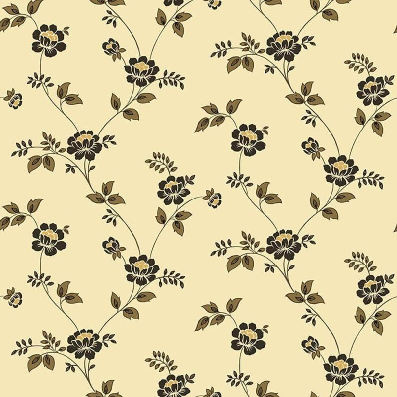 Papel de Parede Flower Time FF202-05 - Papel na Parede