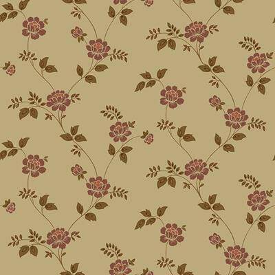 Papel de Parede Flower Time FF202-08 - Papel na Parede