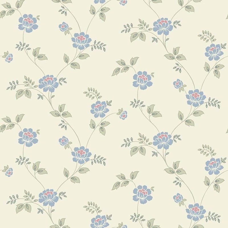 Papel de Parede Flower Time FF202-10 - Papel na Parede