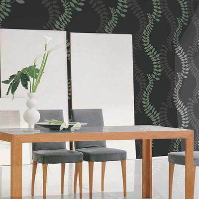 Papel de Parede Folhas Diamond PF-100206 - Papel na Parede