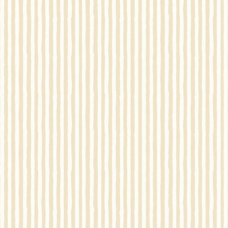 Papel de Parede Infantário listras bege e branca 1751 - Papel na Parede