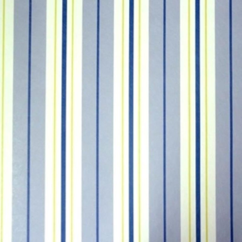 Papel de Parede Listrado Azul Kawayi 312505 - Papel na Parede
