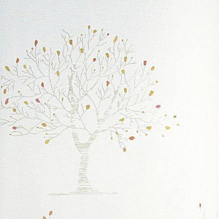 Papel de Parede Natureza Arvore Iris 6659-1 - Papel na Parede
