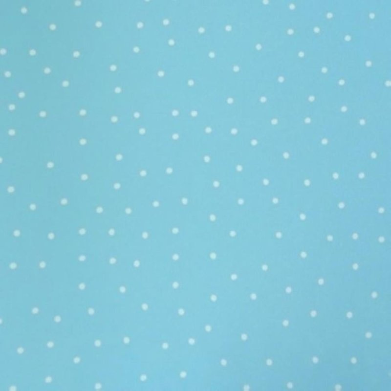 Papel de Parede Poá Azul Kawayi 312905 - Papel na Parede