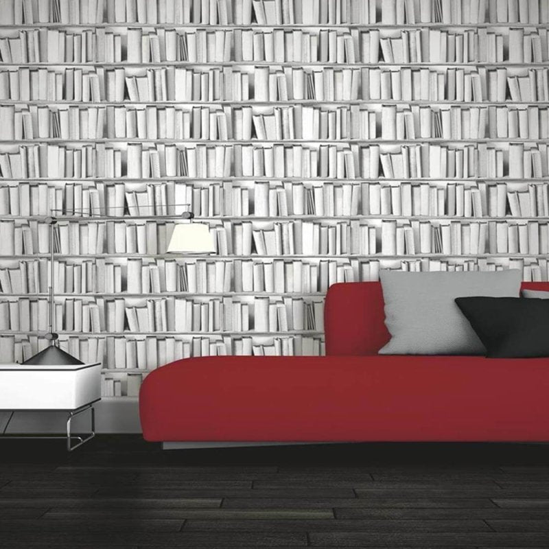 Papel de Parede Replik Estante de Livros 578429 - Papel na Parede