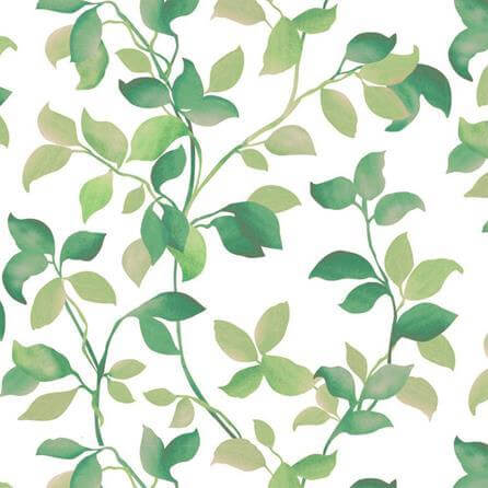 Papel de Parede Texturizado Allegra Folhas7301-1 - Papel na Parede