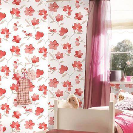 Papel de Parede Texturizado Allegra Primavera 7300-1 - Papel na Parede