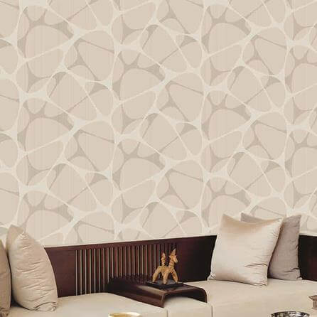 Papel de Parede Texturizado Berlim Abstrato Neutro 86003 - Papel na Parede