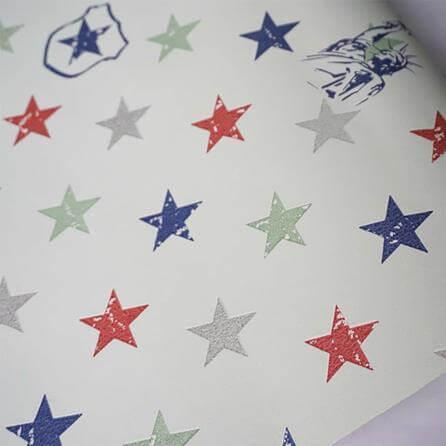 Papel de Parede Texturizado Berlim Estrela 82202 - Papel na Parede