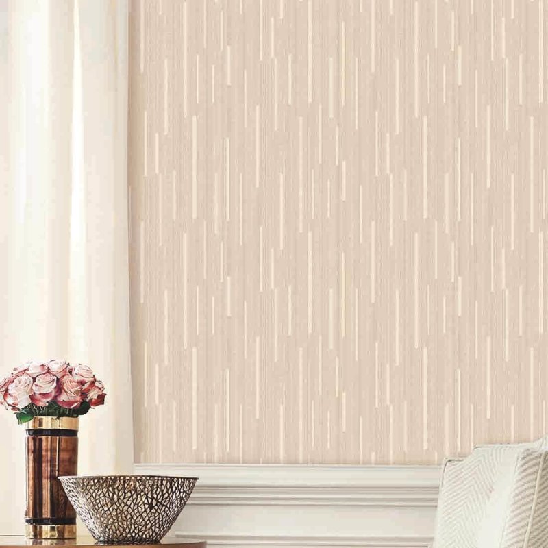 Papel de Parede Texturizado Berlim Linhas Neutro 87007 - Papel na Parede