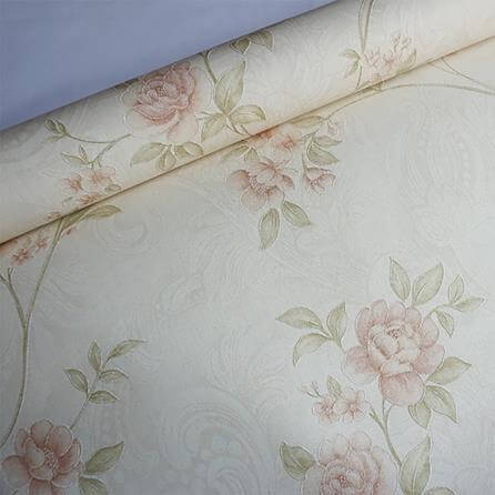 Papel de Parede Texturizado Berlim Rosas Vintage 88703 - Papel na Parede