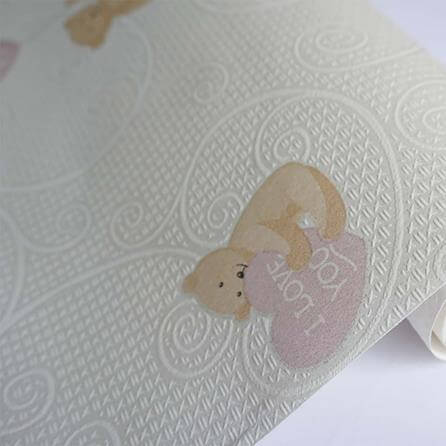 Papel de Parede Texturizado Berlim Ursinhos Baby 83501 - Papel na Parede