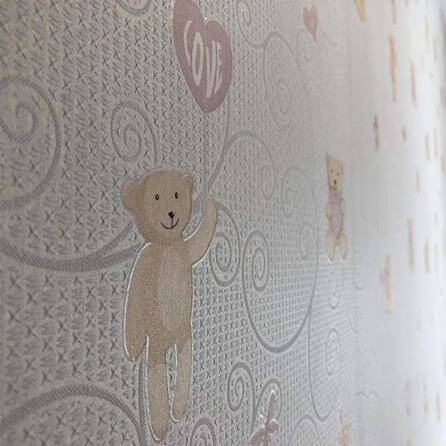 Papel de Parede Texturizado Berlim Ursinhos Baby 83501 - Papel na Parede