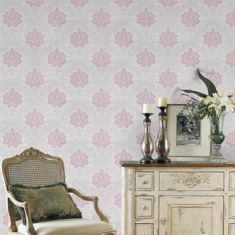 Papel de Parede Texturizado Berlim Vintage Floral 87102 - Papel na Parede