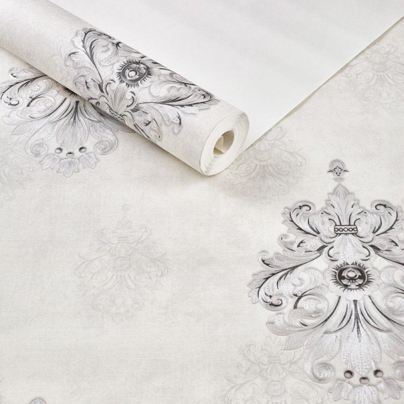 Papel de Parede Texturizado classico BOR-YS983308 - Papel na Parede