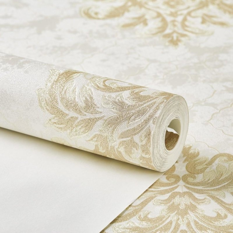 Papel de Parede Texturizado classico BOR-YS984702 - Papel na Parede