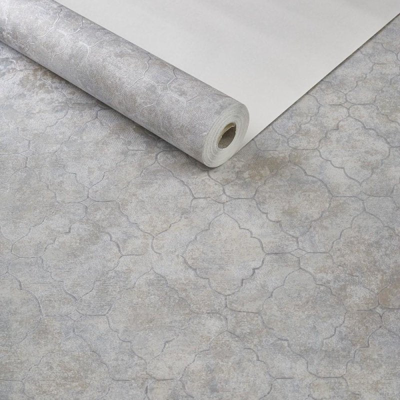 Papel de Parede Texturizado classico BOR-YS984805 - Papel na Parede