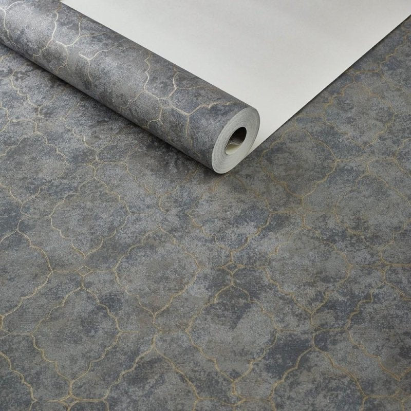 Papel de Parede Texturizado classico BOR-YS984806 - Papel na Parede