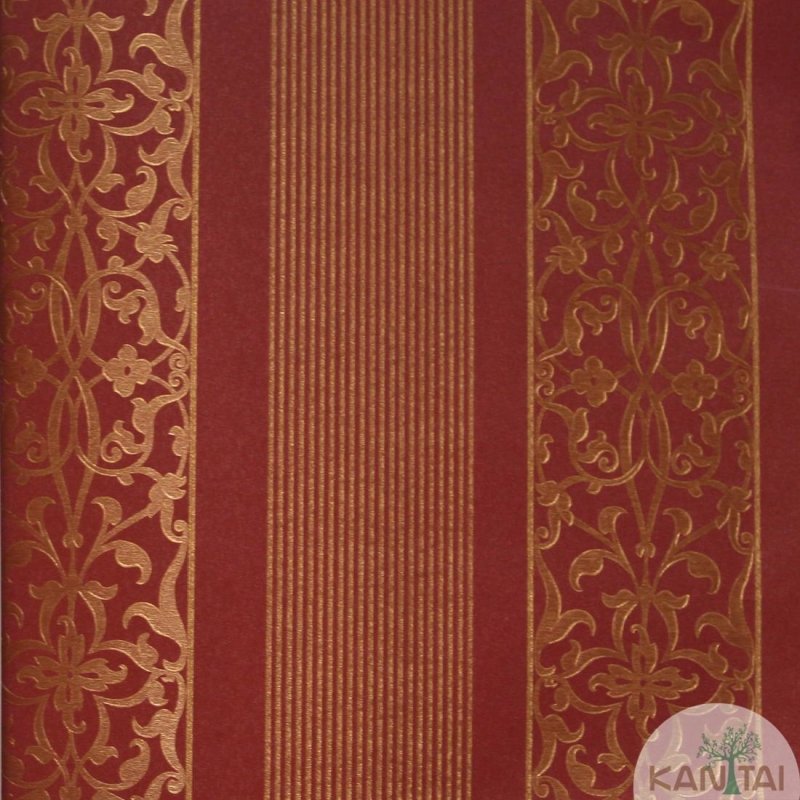 Papel de Parede Texturizado Clássico Listras Listrado Vintage Grace GR920103 - Papel na Parede