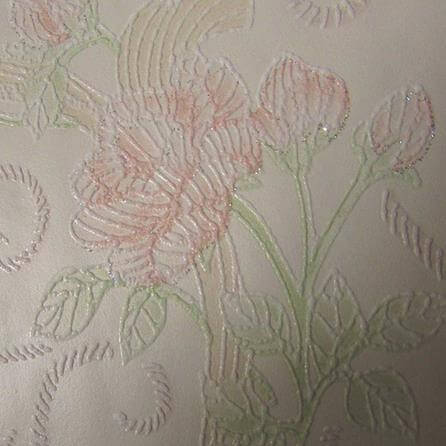 Papel de Parede Texturizado Clássico Vintage Floral Romântico Grace GR921504 - Papel na Parede