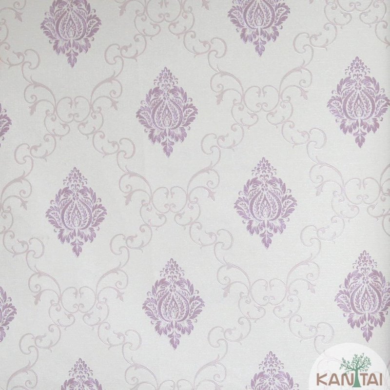 Papel de Parede Texturizado Clássico Vintage Romântico Grace GR920202 - Papel na Parede